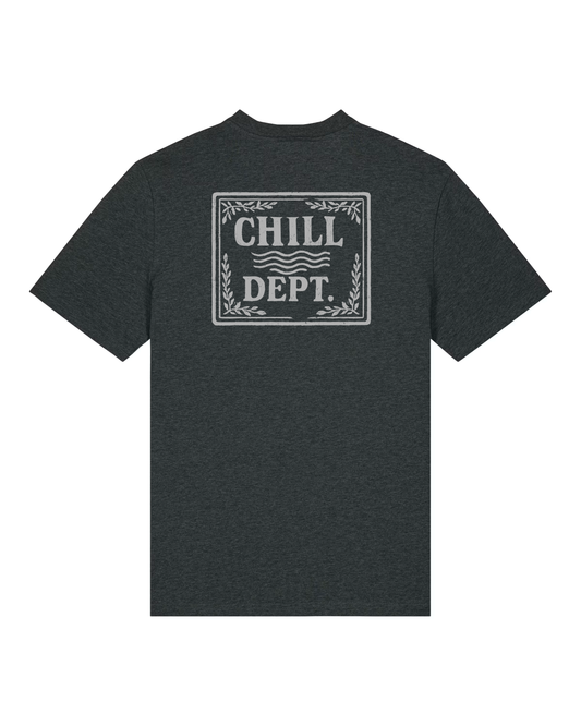 Chill Dept. Organic Tee - Dark Heather Grey