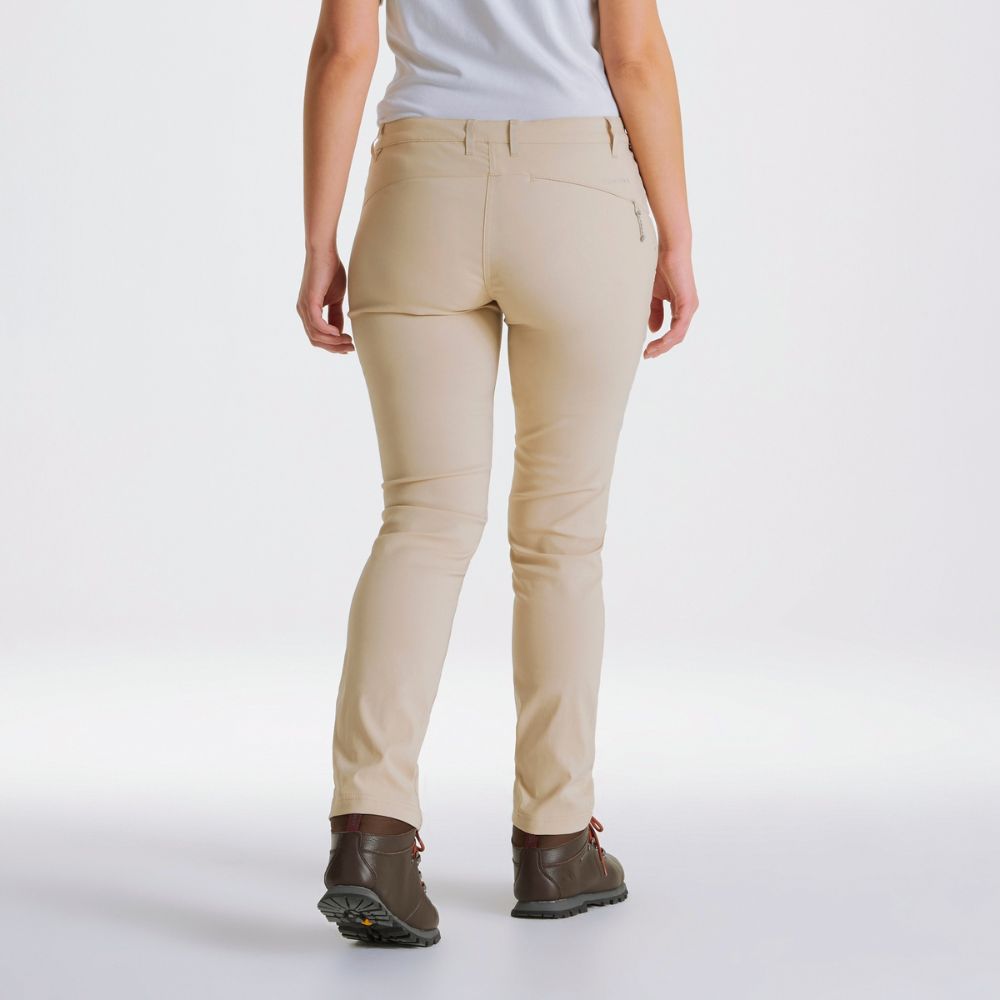 Back view of Kiwi Pro II Trouser in desert sand.