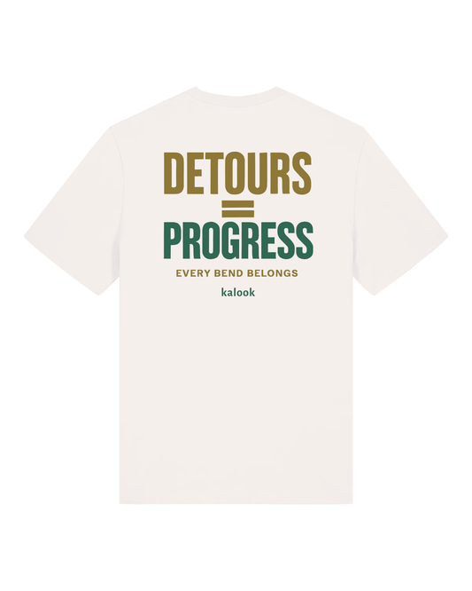 Detours = Progress Organic Tee