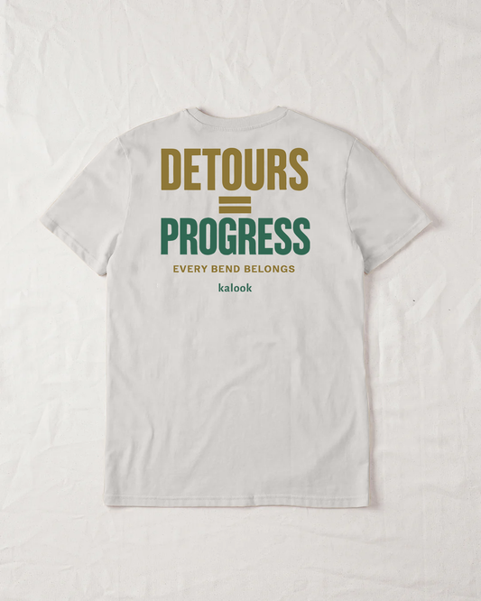 Detours = Progress Organic Tee