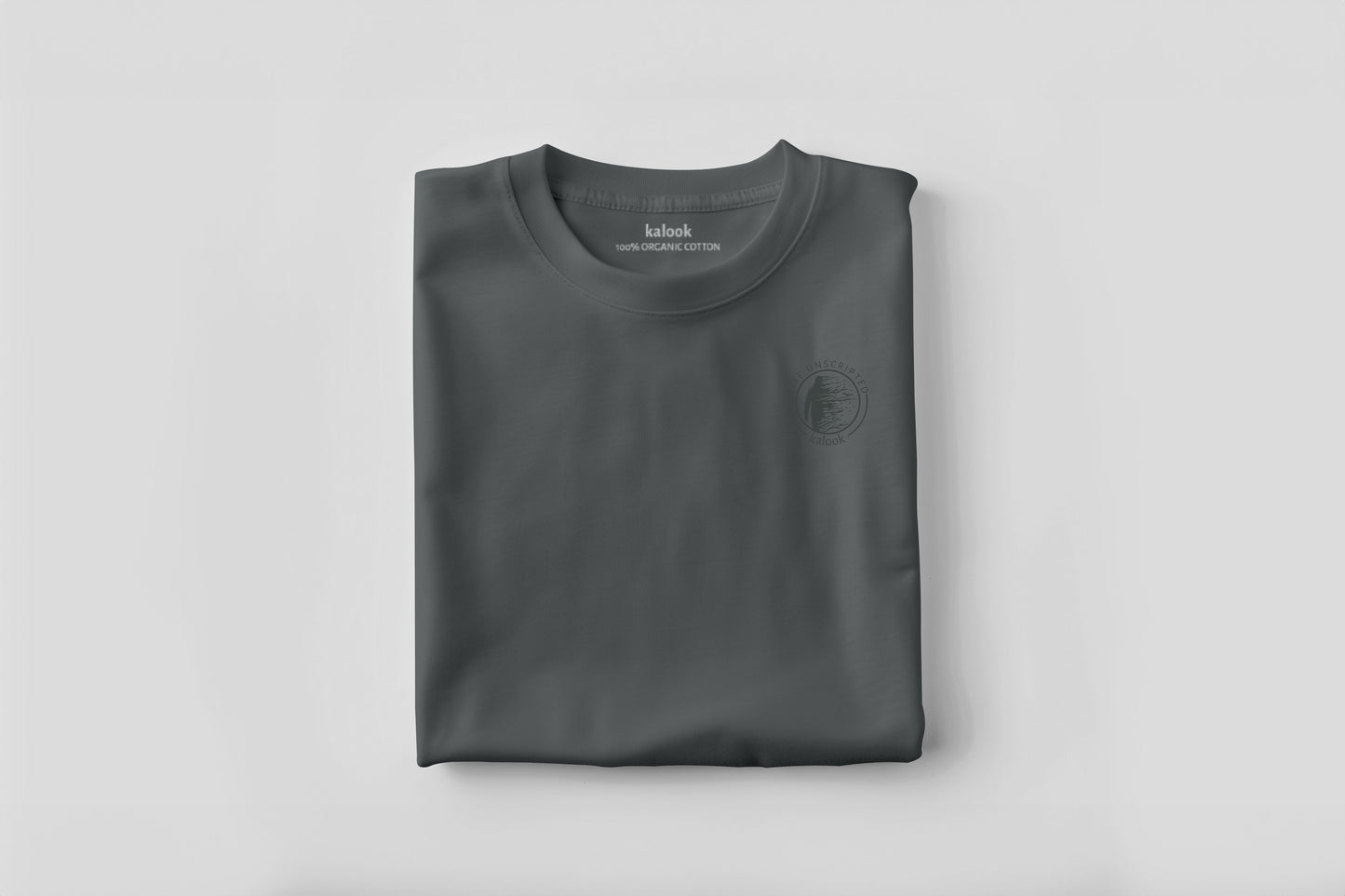 Life Unscripted Organic Tee Anthracite