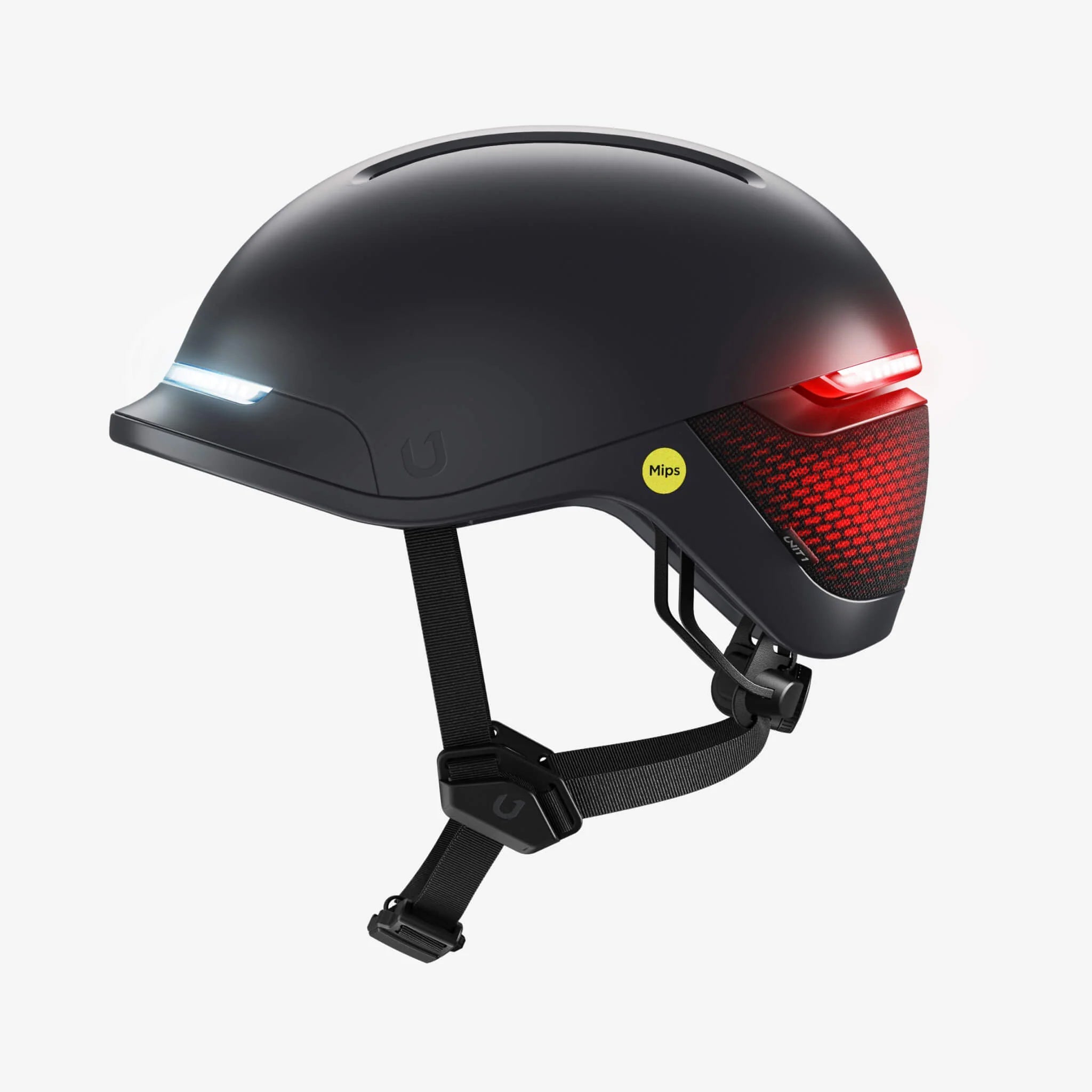 Faro MIPS Smart Helmet with integrated LED lights, providing advanced protection and visibility for cyclists