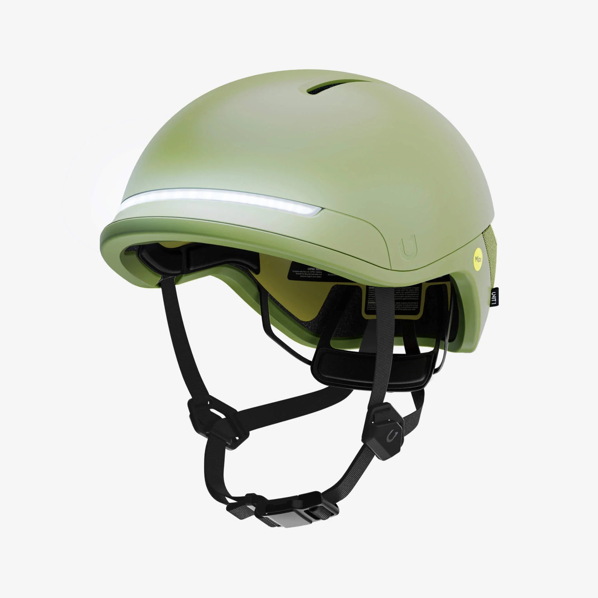 Faro MIPS Smart Helmet with integrated LED lights, providing advanced protection and visibility for cyclists