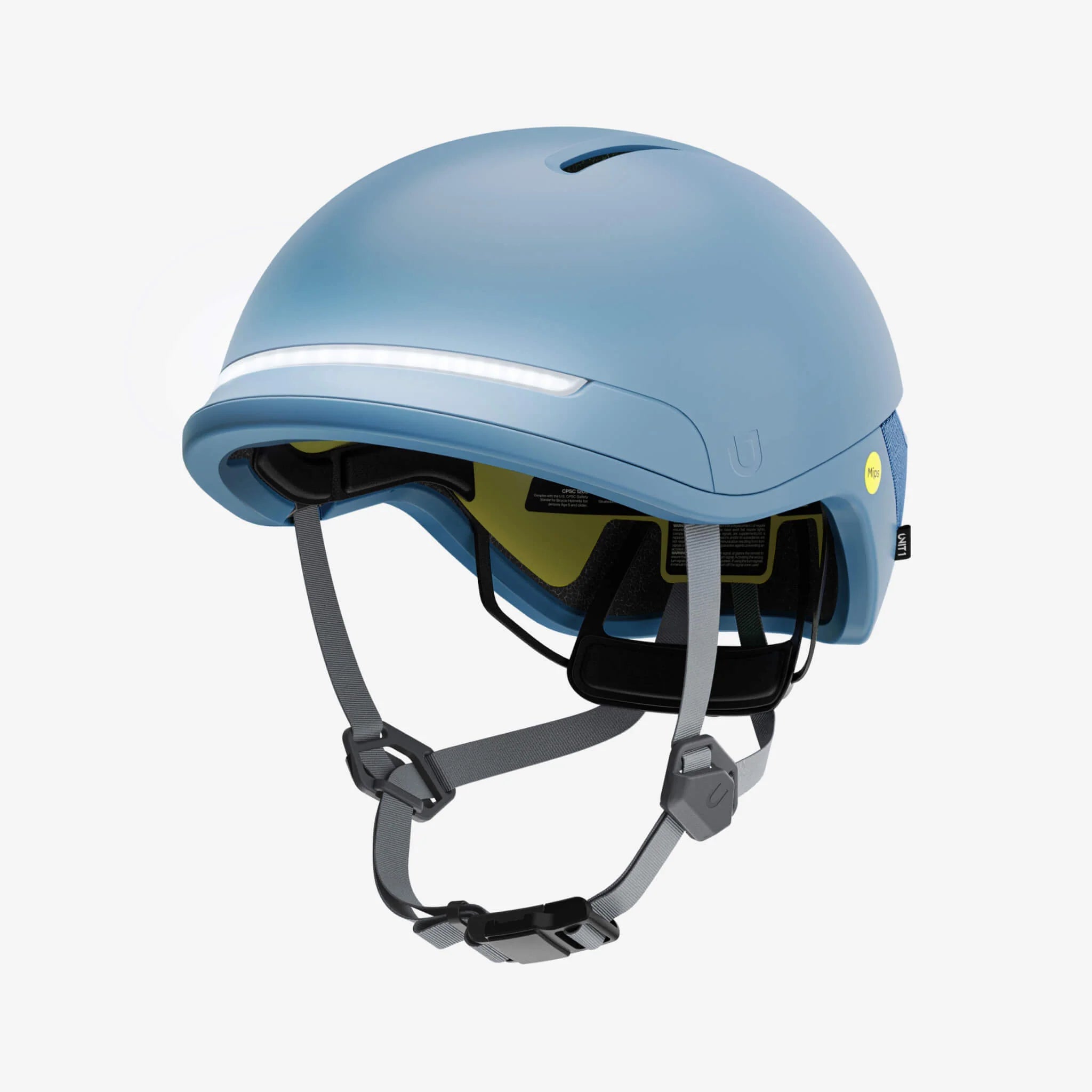 Faro MIPS Smart Helmet with integrated LED lights, providing advanced protection and visibility for cyclists