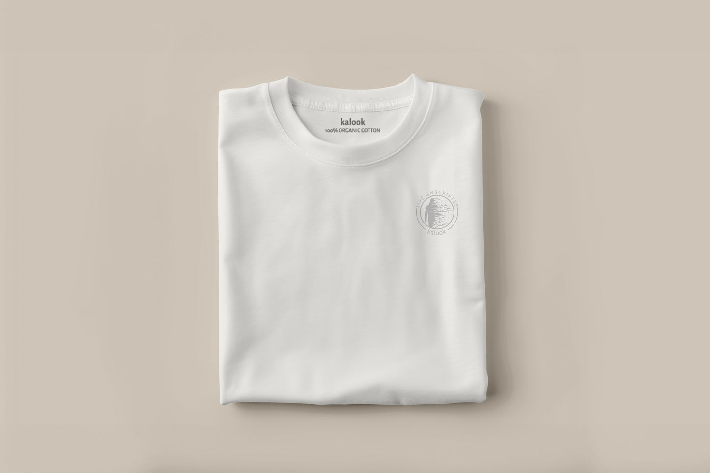 Life Unscripted Organic Tee Off White