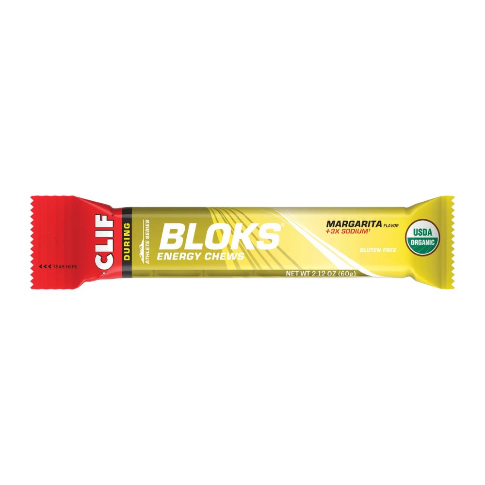 CLIF BLOKS Energy Chews – tasty, fast-acting energy supplements for athletes during workouts