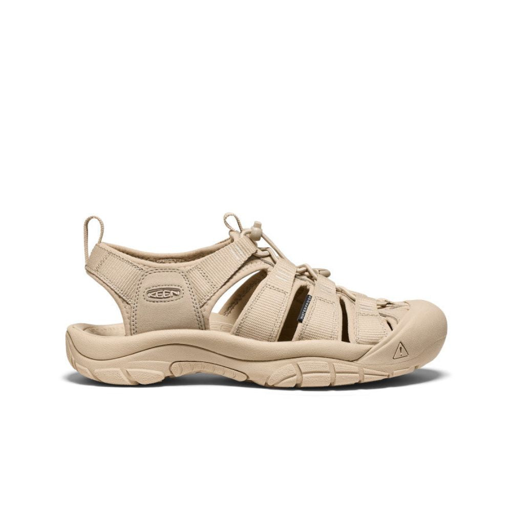 Side profile of monochrome safari men's Newport H2 sandal.