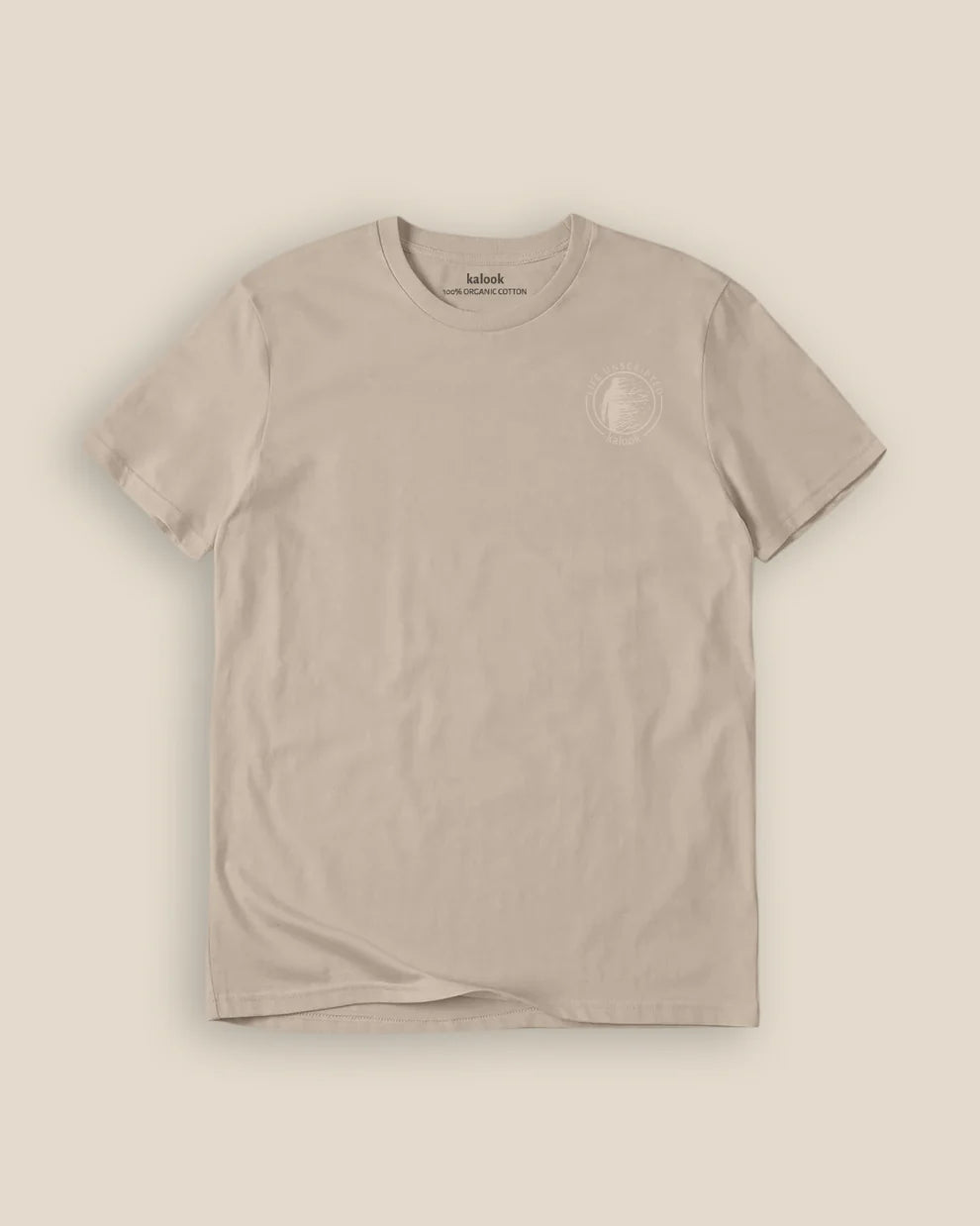 Life Unscripted Tee – Desert Dust