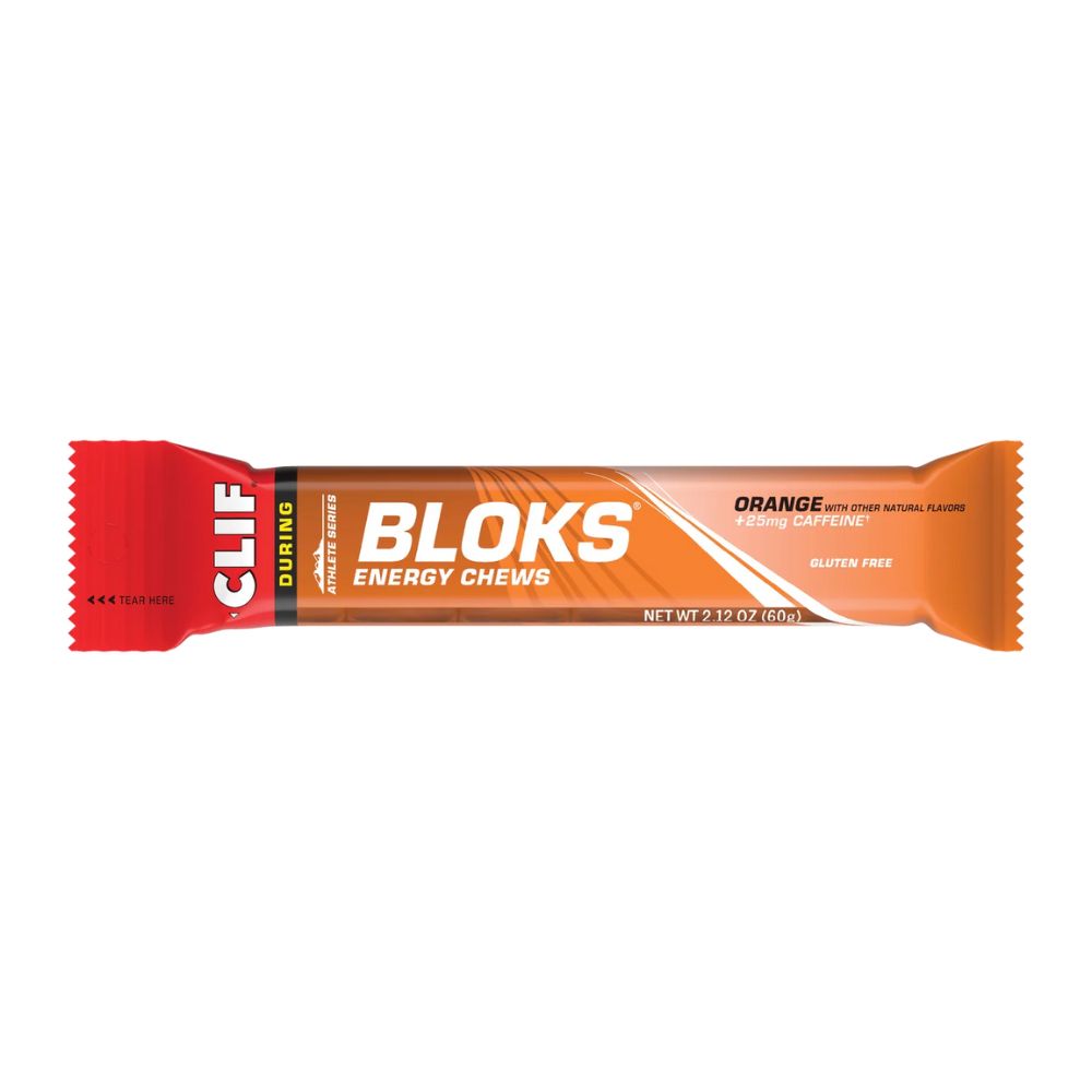 CLIF BLOKS Energy Chews – tasty, fast-acting energy supplements for athletes during workouts