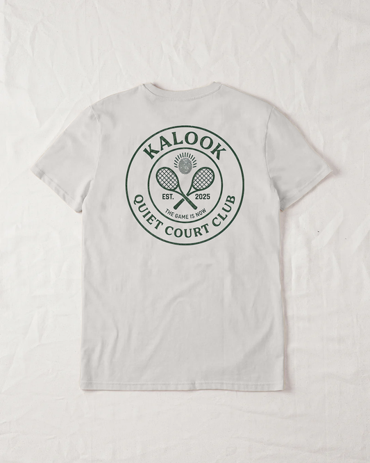 Quiet Court Club Organic Tee