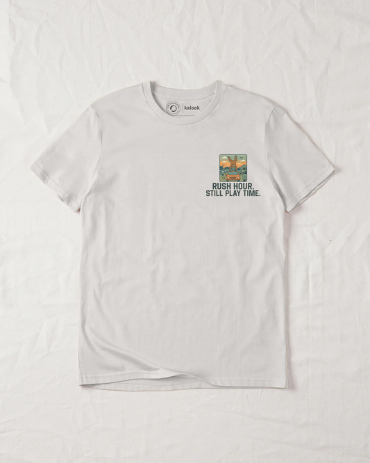 Rush Hour. Still Playtime Organic Tee