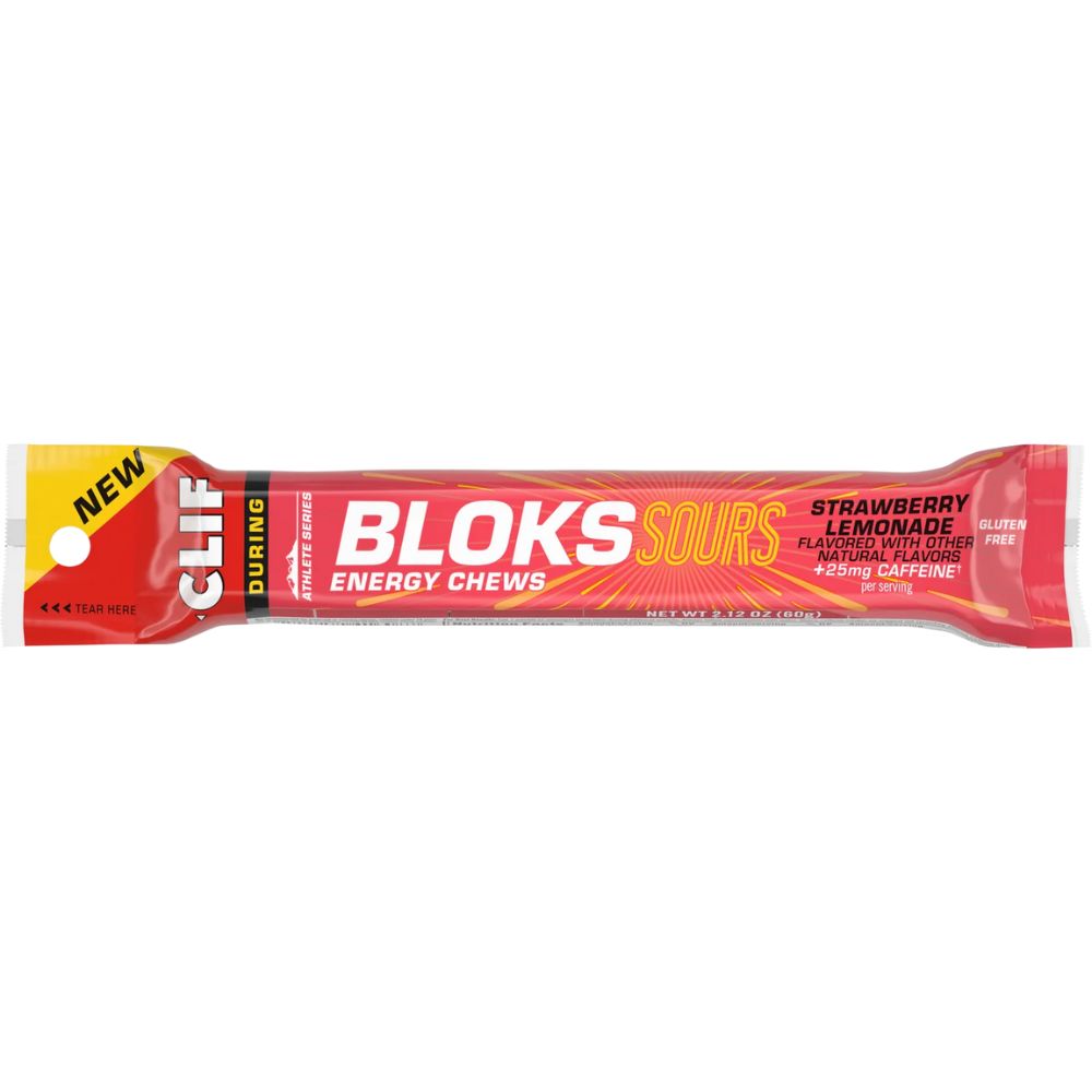 CLIF BLOKS Energy Chews – tasty, fast-acting energy supplements for athletes during workouts