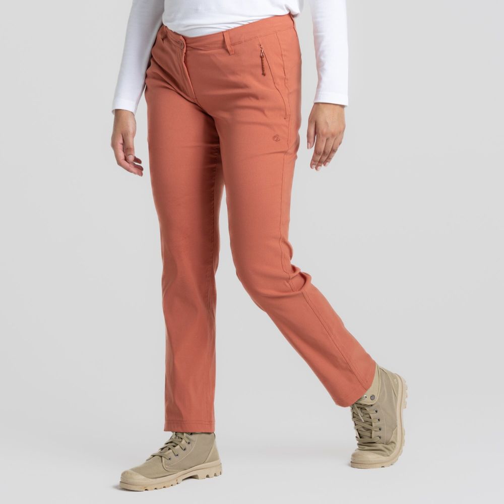 Front view of Kiwi Pro II Trouser in warm russett.