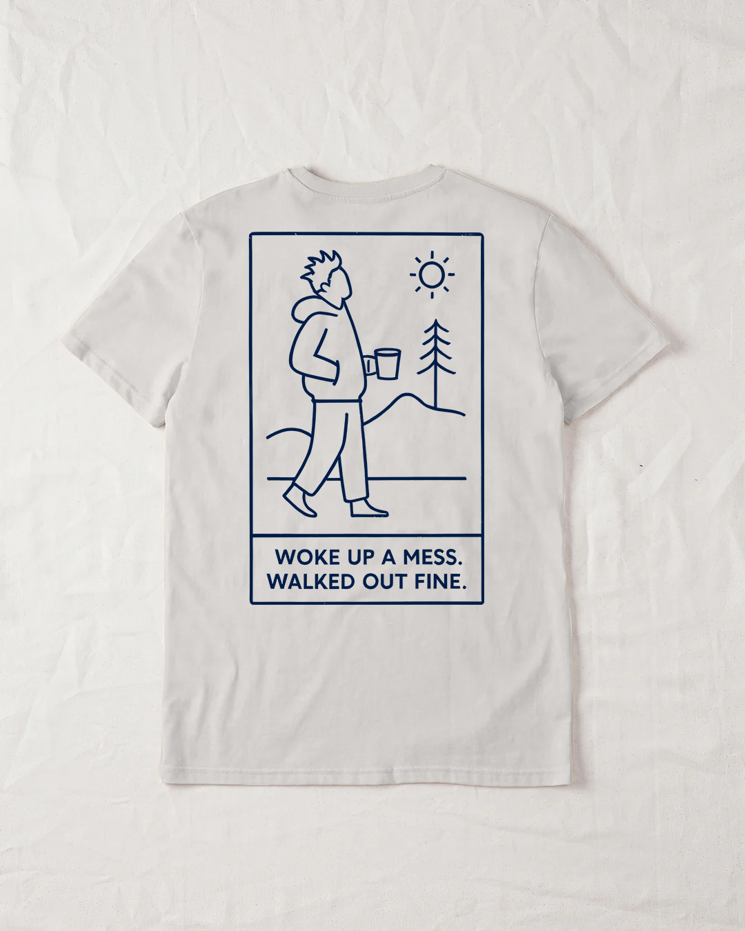 Woke Up a Mess Organic Tee