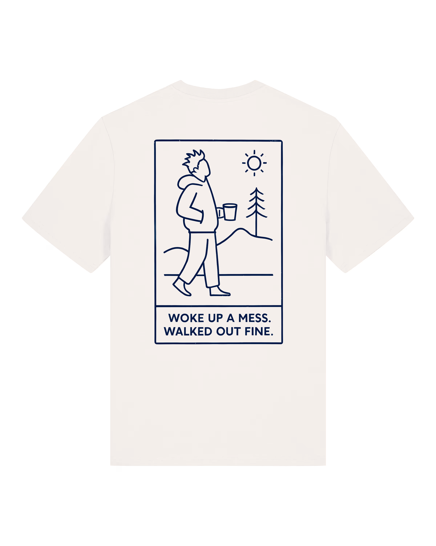Woke Up a Mess Organic Tee
